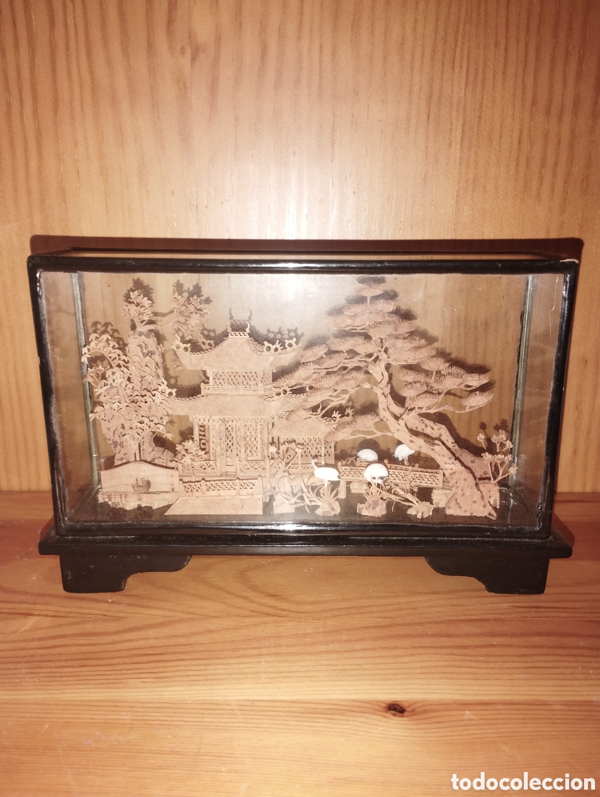 Artesan&iacute;a: Diorama chino segunda mitad del siglo XX