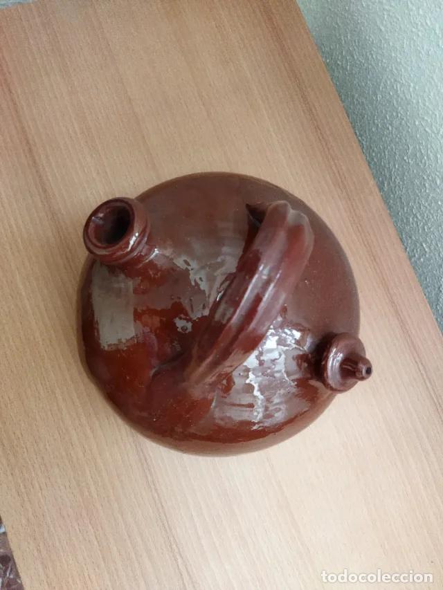 Artesan&iacute;a: Botijo de barro marr&oacute;n - Foto 3
