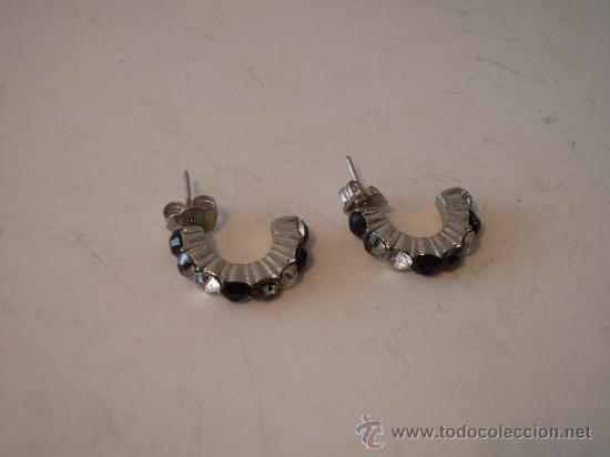 Artesan&iacute;a: PENDIENTES DE RODIO Y STRASS - Foto 1