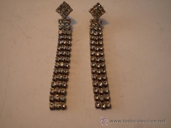 Artesan&iacute;a: PENDIENTES DE RODIO Y STRASS - Foto 1