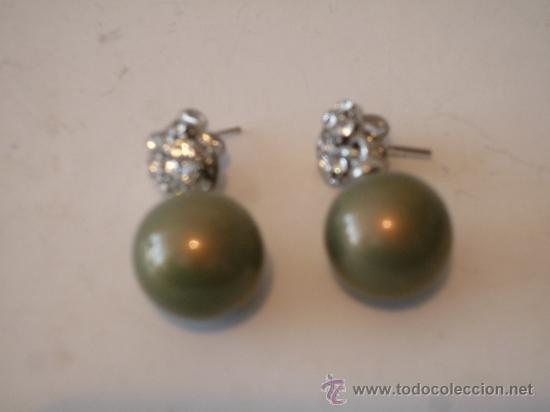 Artesan&iacute;a: PENDIENTES DE RODIO Y STRASS - Foto 1