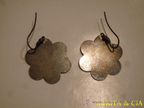 Artesan&iacute;a: PENDIENTES COLOR PLATEADO - Foto 1