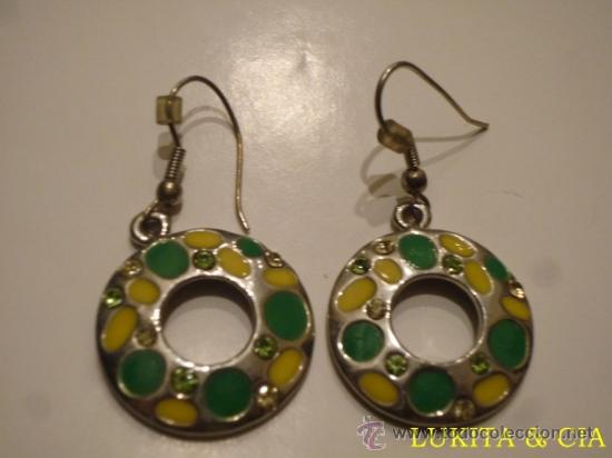 Artesan&iacute;a: PENDIENTES DE RODIO - Foto 1
