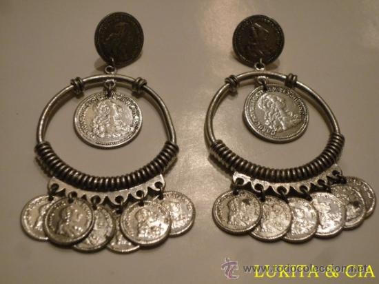 Artesan&iacute;a: PENDIENTES DE RODIO - Foto 1