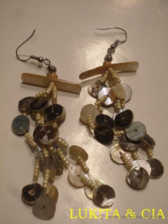 Artesan&iacute;a: PENDIENTES DE NACAR - Foto 1