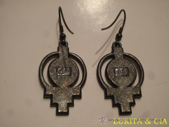 Artesan&iacute;a: PENDIENTES DE RODIO - Foto 2