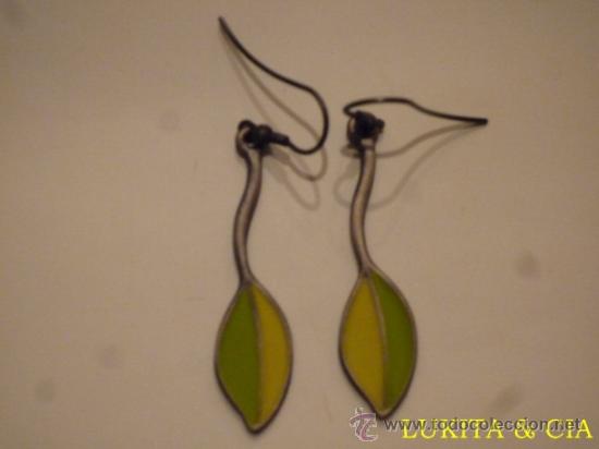 Artesan&iacute;a: PENDIENTES DE RODIO Y ESMALTE - Foto 1