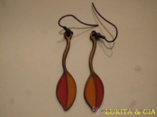 Artesan&iacute;a: PENDIENTES DE RODIO Y ESMALTE - Foto 1