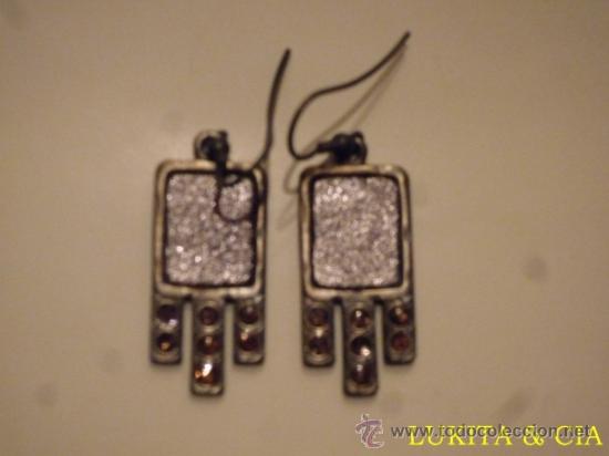 Artesan&iacute;a: PENDIENTES DE RODIO - Foto 1