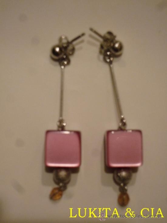 Artesan&iacute;a: PENDIENTES DE RODIO - Foto 2