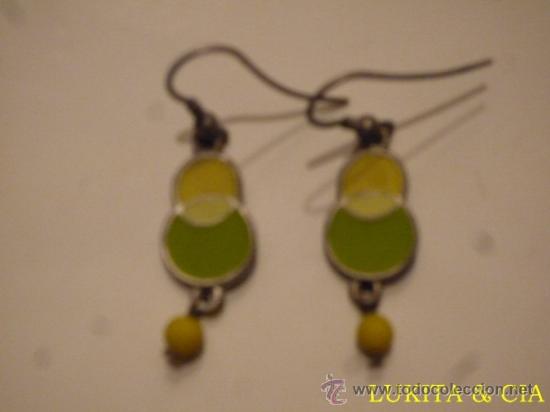Artesan&iacute;a: PENDIENTES DE RODIO Y ESMALTE - Foto 1