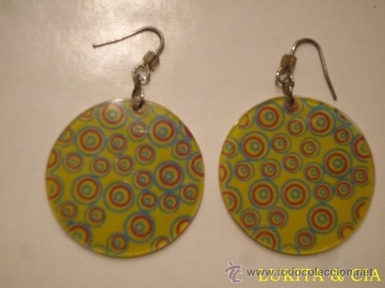 Artesan&iacute;a: PENDIENTES DE RODIO - Foto 1