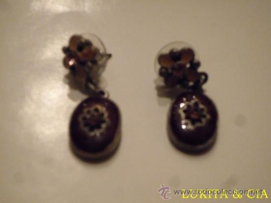 Artesan&iacute;a: PENDIENTES DE RODIO Y ESMALTE - Foto 1