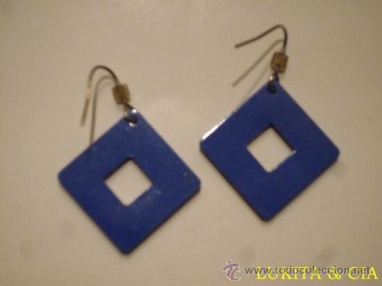Artesan&iacute;a: PENDIENTES DE RODIO Y ESMALTE - Foto 2
