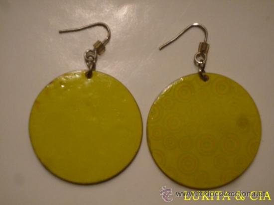 Artesan&iacute;a: PENDIENTES DE RODIO - Foto 2