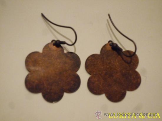 Artesan&iacute;a: PENDIENTES COLOR COBRE - Foto 1