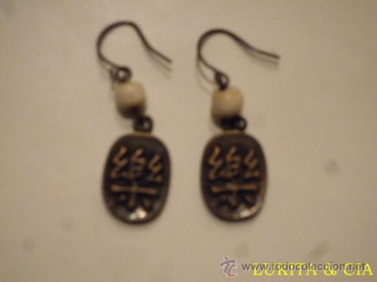 Artesan&iacute;a: PENDIENTES DE RODIO - Foto 1