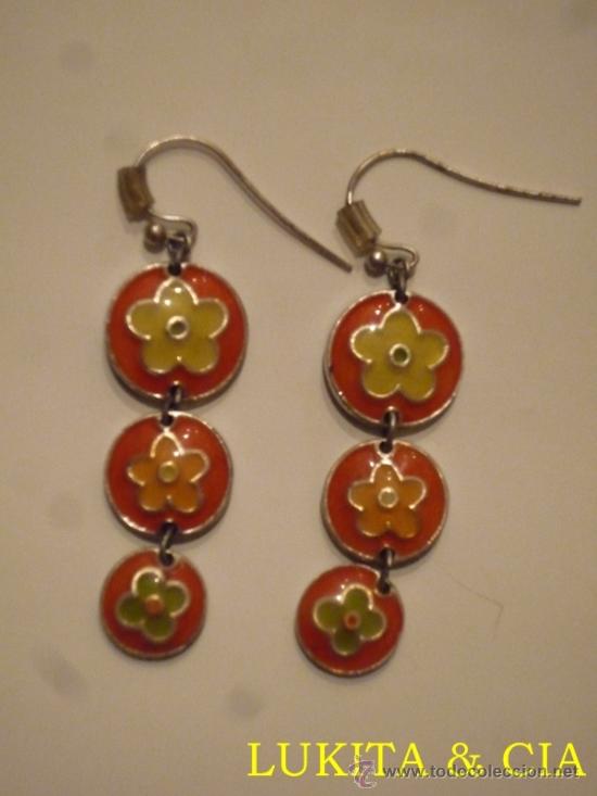 Artesan&iacute;a: PENDIENTES DE RODIO Y ESMALTE - Foto 1