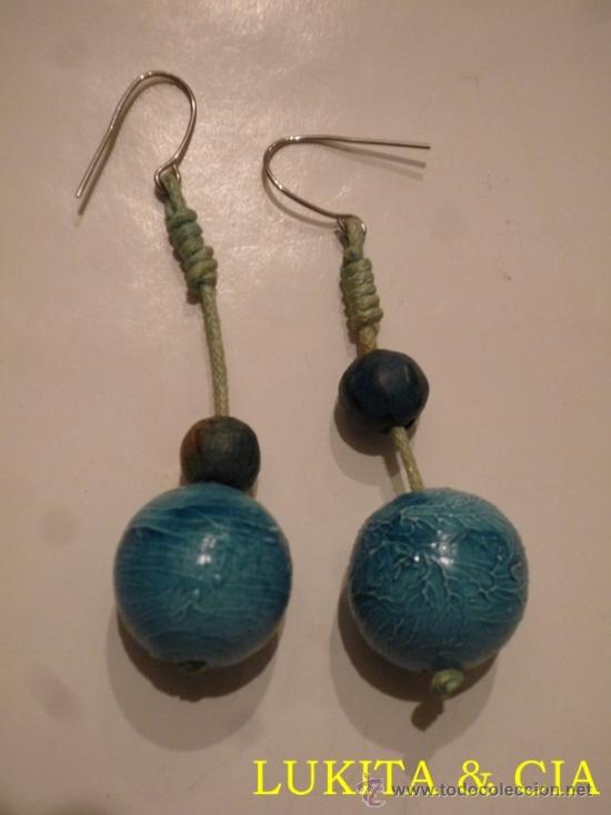 Artesan&iacute;a: PENDIENTES DE MADERA - Foto 1