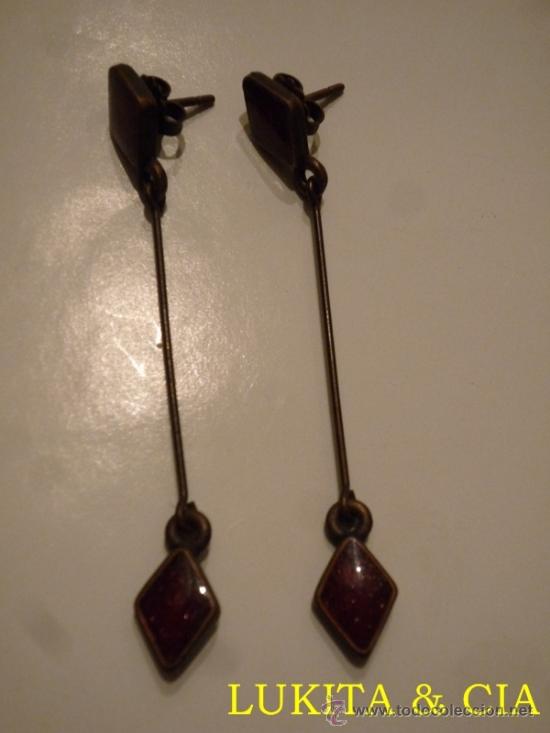 Artesan&iacute;a: PENDIENTES DE RODIO Y ESMALTE - Foto 1