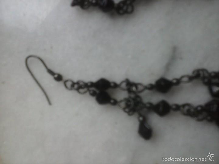 Artesan&iacute;a: PENDIENTES NEGROS . - Foto 3