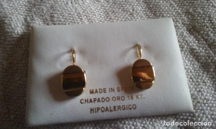 Artesan&iacute;a: pendientes chapados - Foto 4