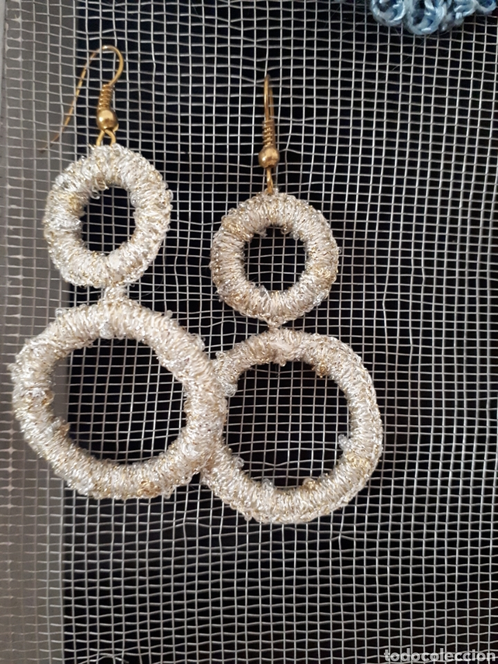 Artesan&iacute;a: Pendientes ganchillo. Varios modelos &uacute;nicos a elegir. - Foto 2