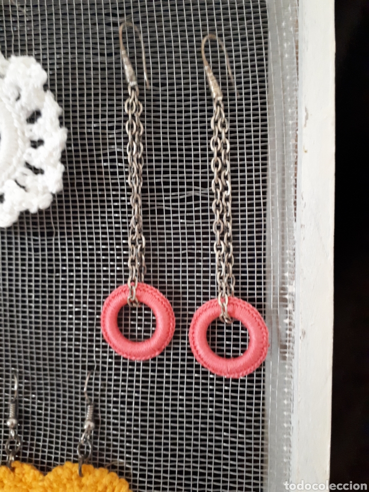 Artesan&iacute;a: Pendientes ganchillo. Varios modelos &uacute;nicos a elegir. - Foto 5