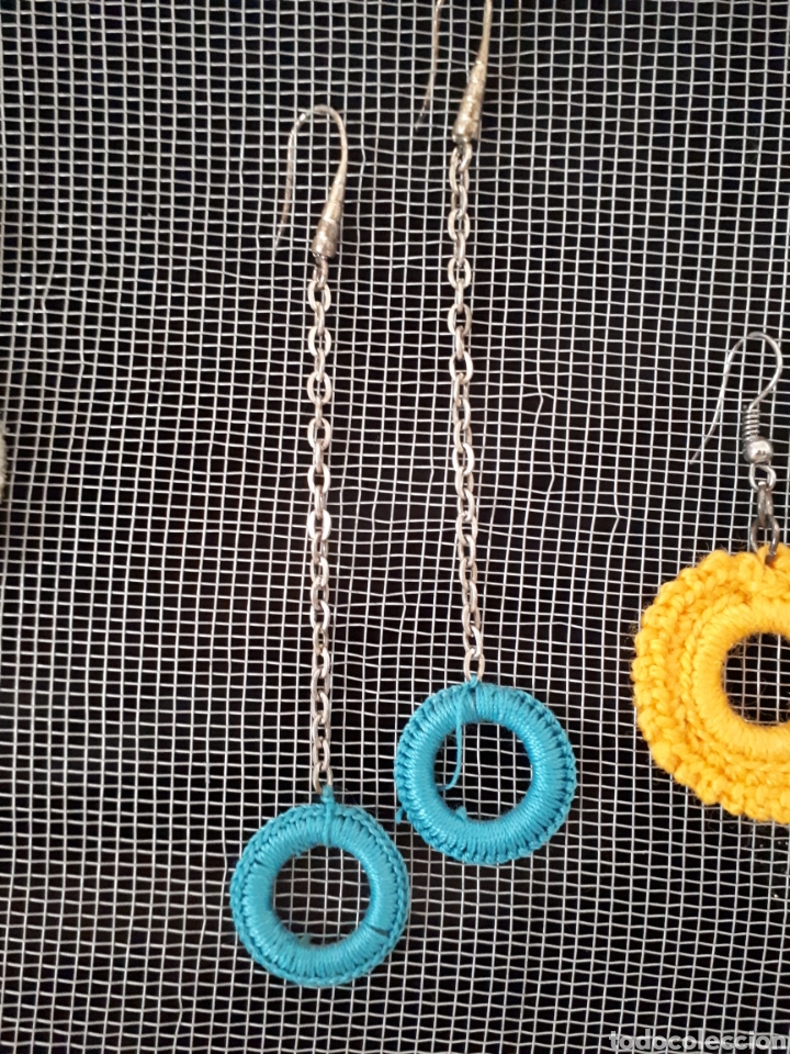 Artesan&iacute;a: Pendientes ganchillo. Varios modelos &uacute;nicos a elegir. - Foto 7