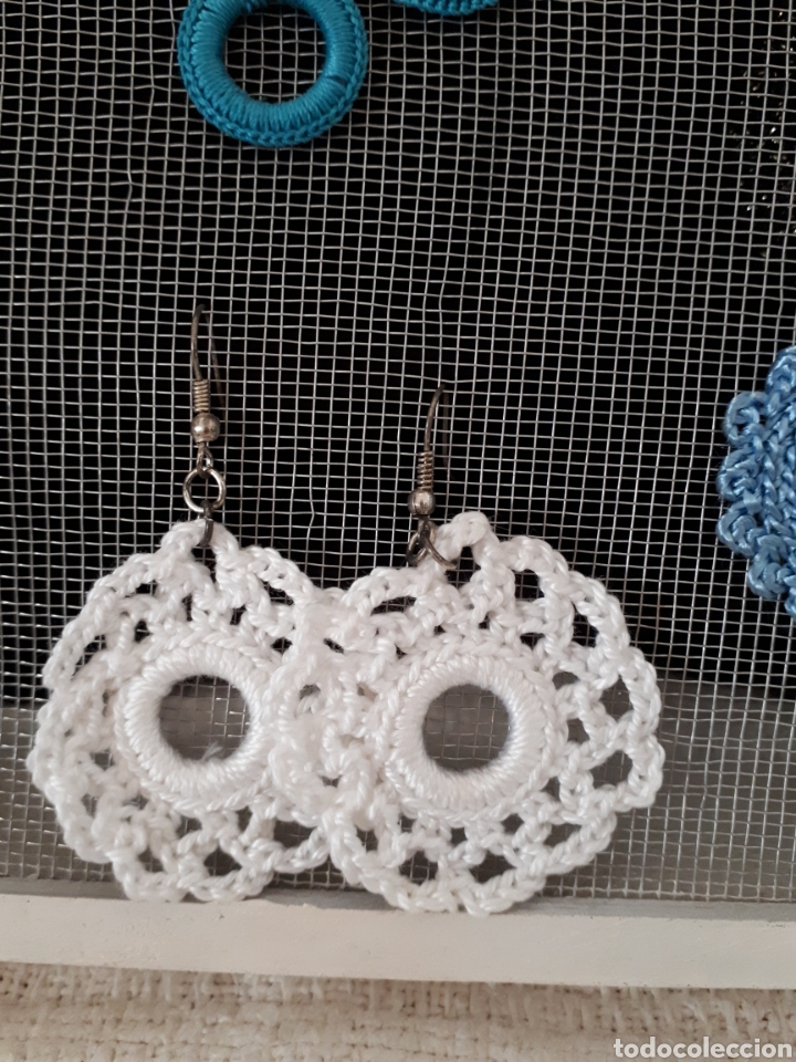 Artesan&iacute;a: Pendientes ganchillo. Varios modelos &uacute;nicos a elegir. - Foto 8