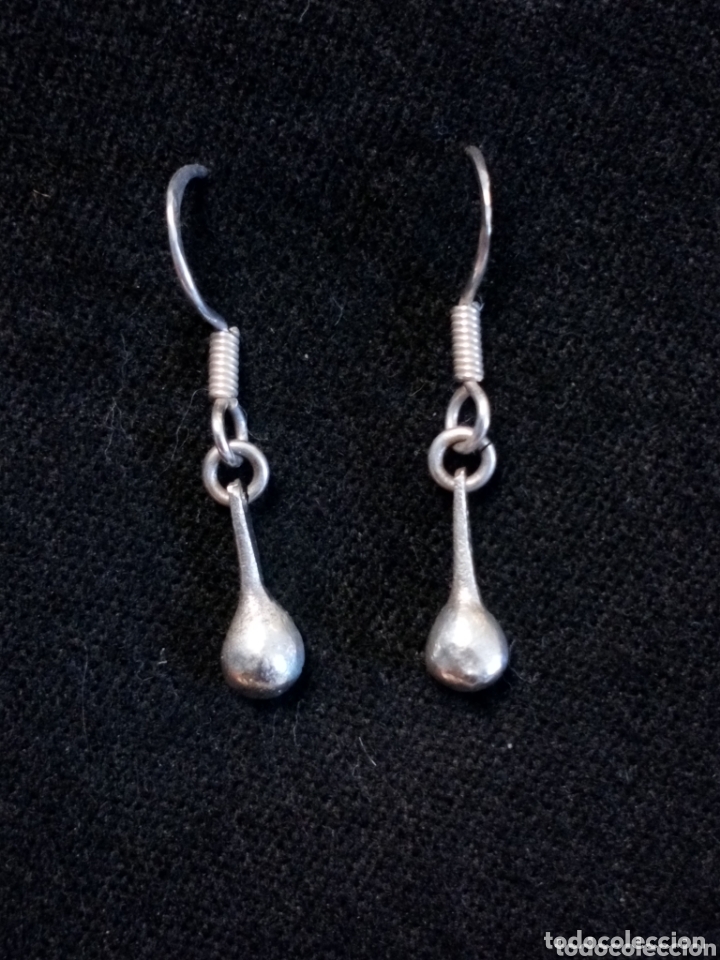 Artesan&iacute;a: Pendientes de plata hechos a mano - Foto 1