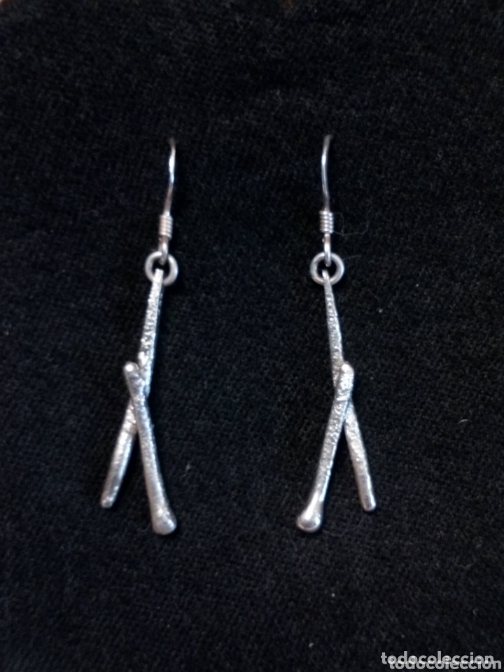 Artesan&iacute;a: Pendientes de plata hechos a mano - Foto 1