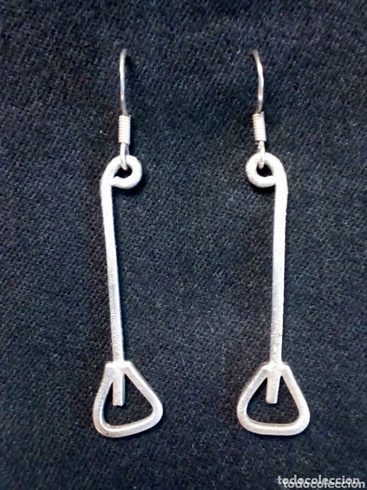 Artesan&iacute;a: Pendientes de plata hechos a mano - Foto 1