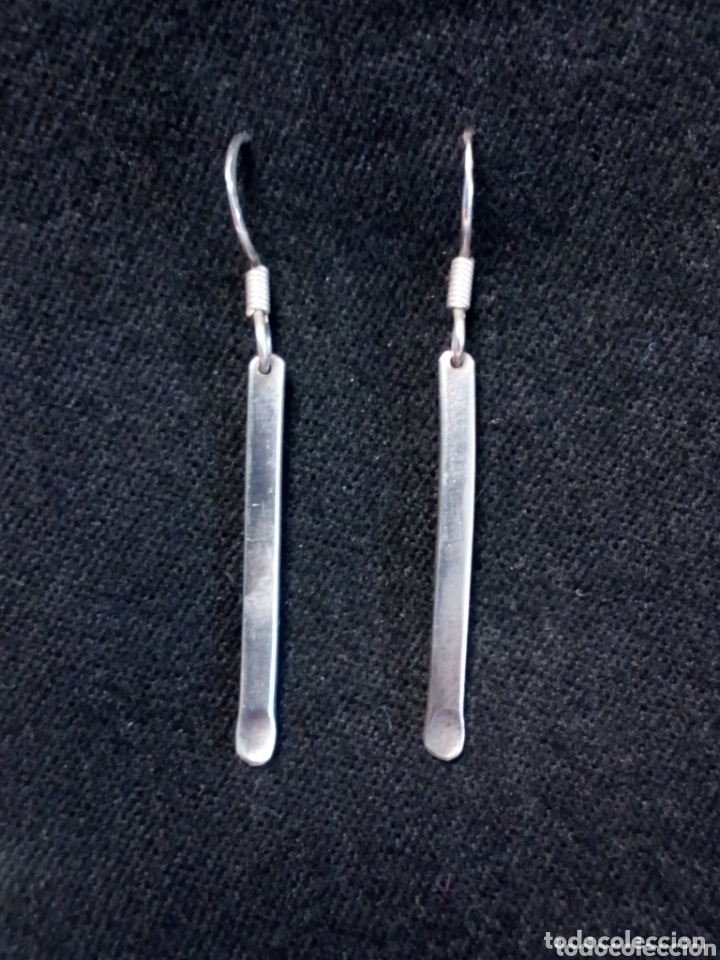 Artesan&iacute;a: Pendientes de plata hechos a mano - Foto 1