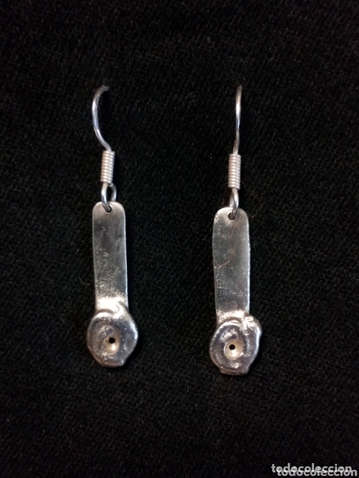 Artesan&iacute;a: Pendientes de plata hechos a mano - Foto 1