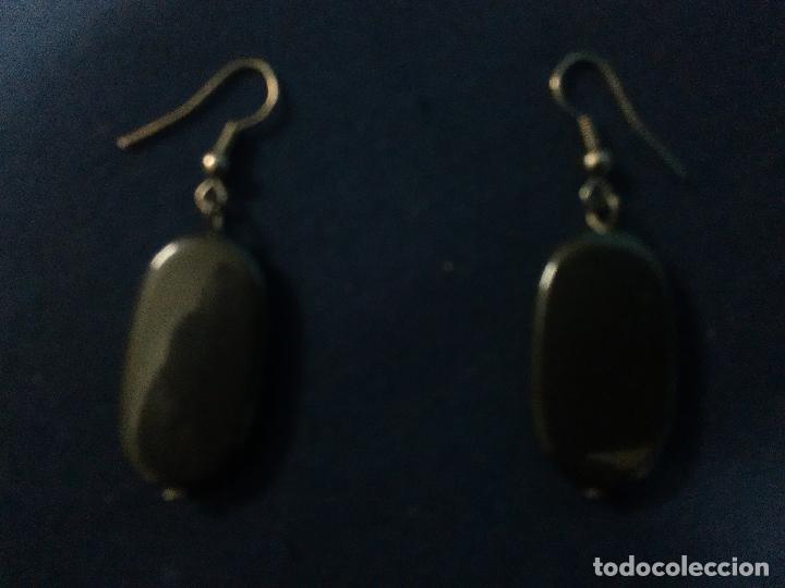 Artesan&iacute;a: PAREJA PENDIENTES NEGROS - Foto 1