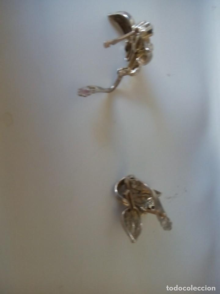 Artesan&iacute;a: pendientes de plata - - Foto 2