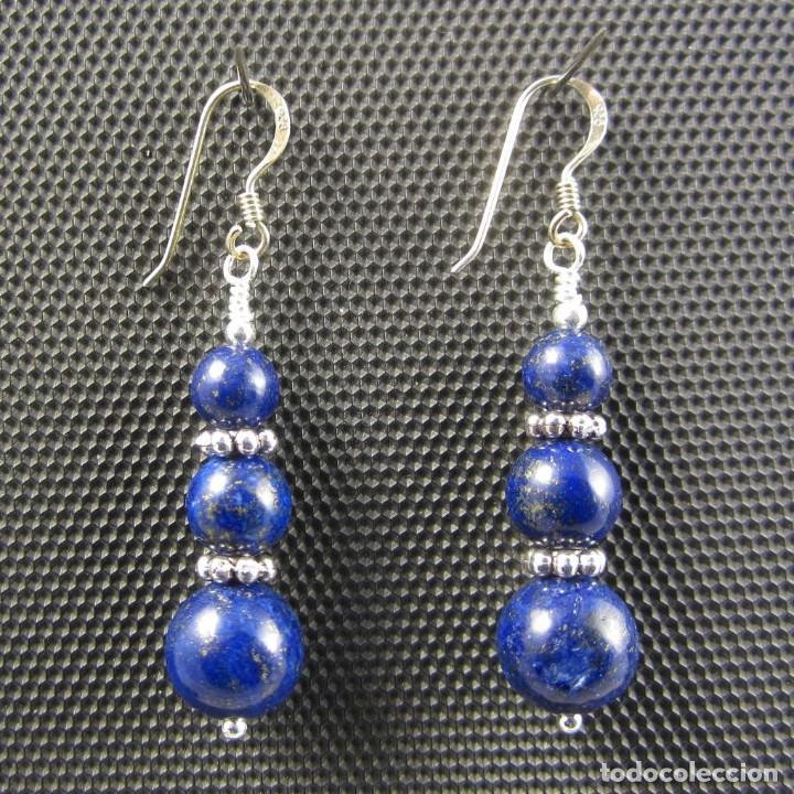 Artesan&iacute;a: Pendientes de Lapisl&aacute;zuli y Plata - Foto 1