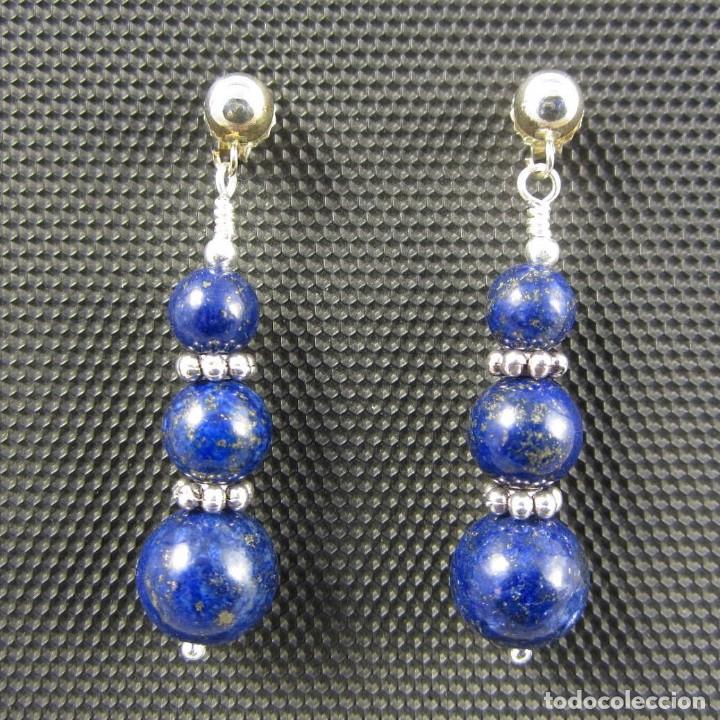 Artesan&iacute;a: Pendientes de Lapisl&aacute;zuli y Plata - Foto 2