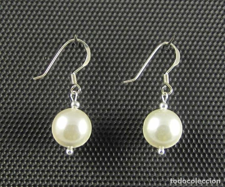 Artesan&iacute;a: Pendientes de N&aacute;car y Plata - Foto 1