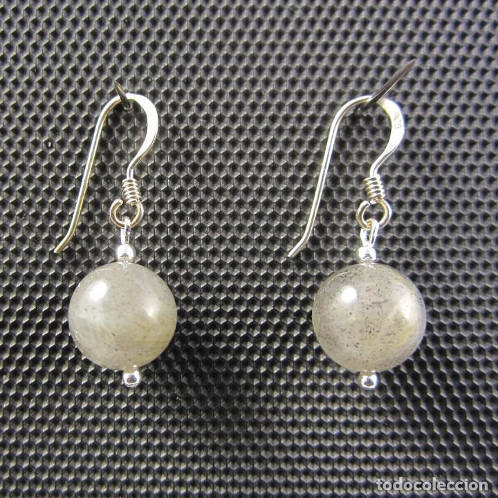 Artesan&iacute;a: Pendientes de &Aacute;gata y Plata.- - Foto 1