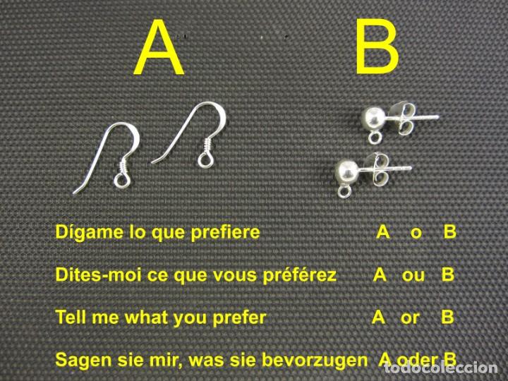 Artesan&iacute;a: Pendientes de Jade y Plata.- - Foto 3