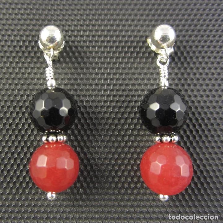 Artesan&iacute;a: Pendientes de &Oacute;nix, &Aacute;gata y Plata.- - Foto 2