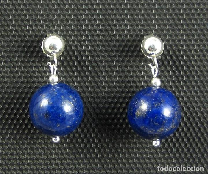 Artesan&iacute;a: Pendientes de Lapisl&aacute;zuli y Plata - Foto 2