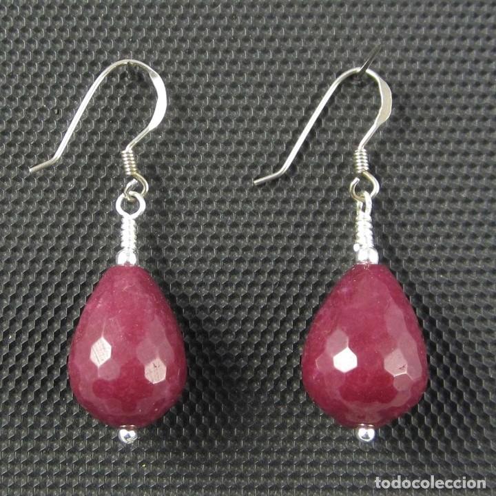 Artesan&iacute;a: Pendientes de &Aacute;gata y Plata - Foto 1
