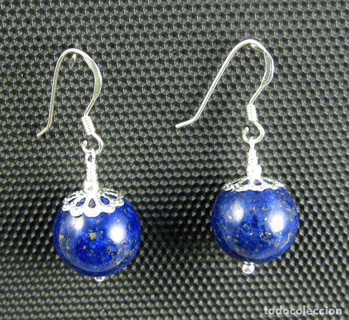 Artesan&iacute;a: Pendientes de Lapisl&aacute;zuli y Plata - Foto 1