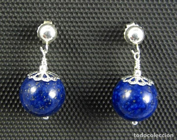 Artesan&iacute;a: Pendientes de Lapisl&aacute;zuli y Plata - Foto 2