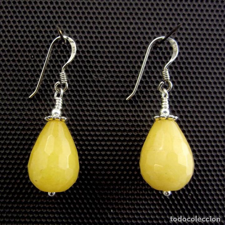 Artesan&iacute;a: Pendientes de Jade y Plata - Foto 1