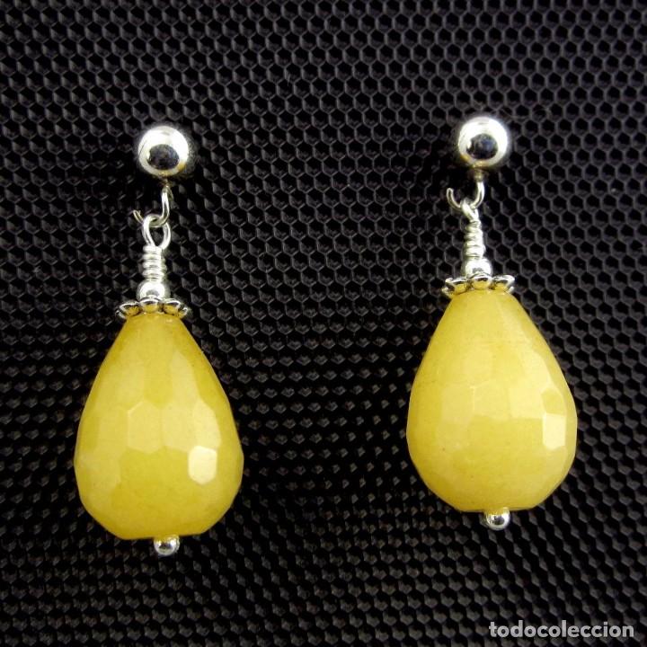 Artesan&iacute;a: Pendientes de Jade y Plata - Foto 2