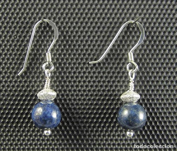 Artesan&iacute;a: Pendientes de Lapisl&aacute;zuli y Plata - Foto 1